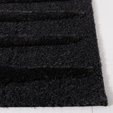 Safavieh Hi-Lo Shag 4'-0" x 6'-0" Rug in Charcoal