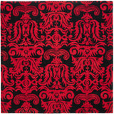 Safavieh Soho 6'-0" x 6'-0" Rug in Black / Red