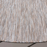 Safavieh Courtyard 6'-7" x 6'-7" Rug in Ivory / Beige Grey