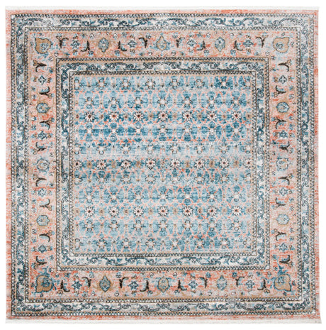 Safavieh Shivan 6'-7" x 6'-7" Rug in Blue / Rose