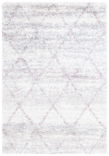 Safavieh Fontana Shag  800 4'-0" x 6'-0" Rug in Pink / Ivory