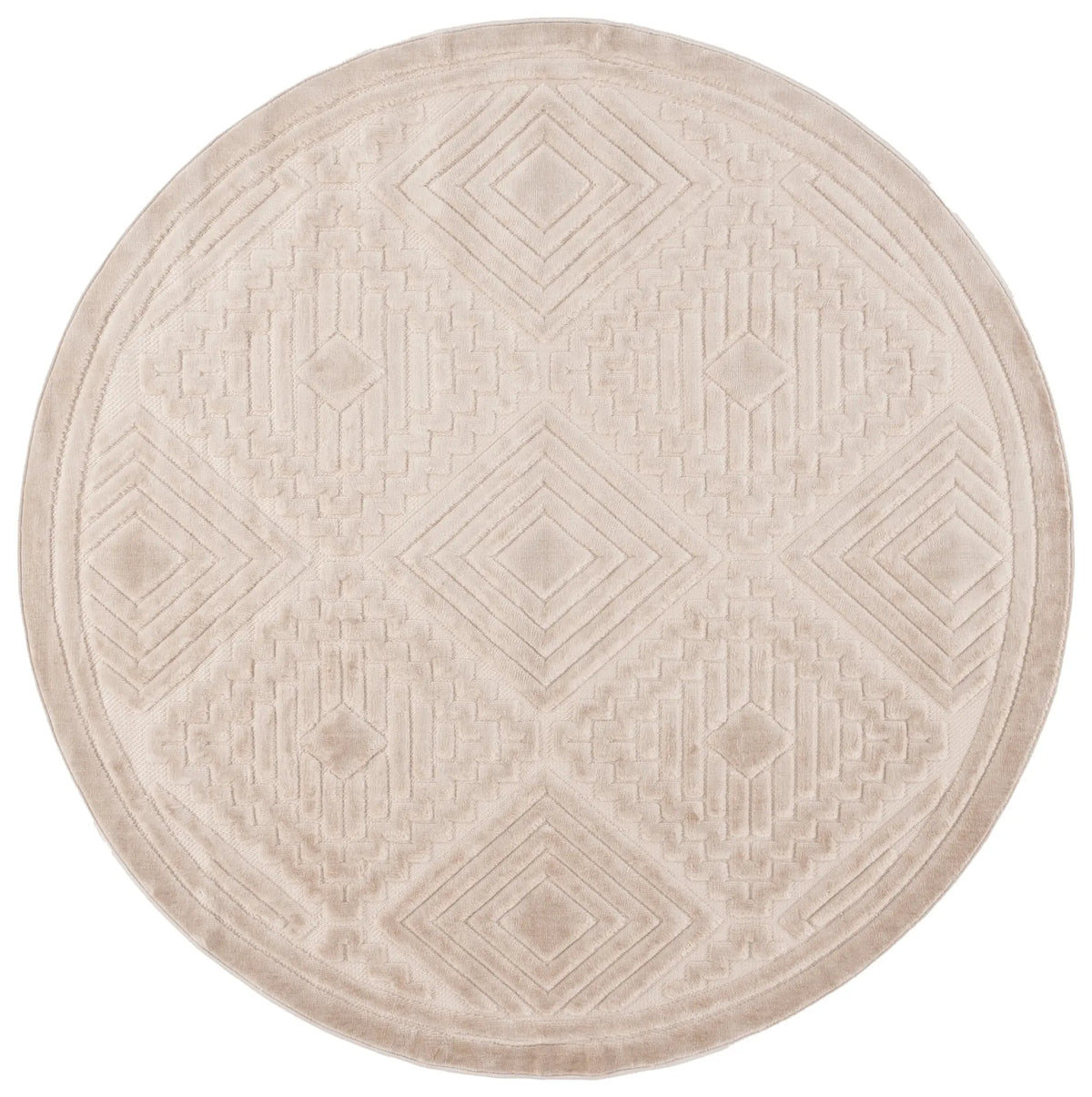 Safavieh Selena 6'-7" x 6'-7" Rug in Beige