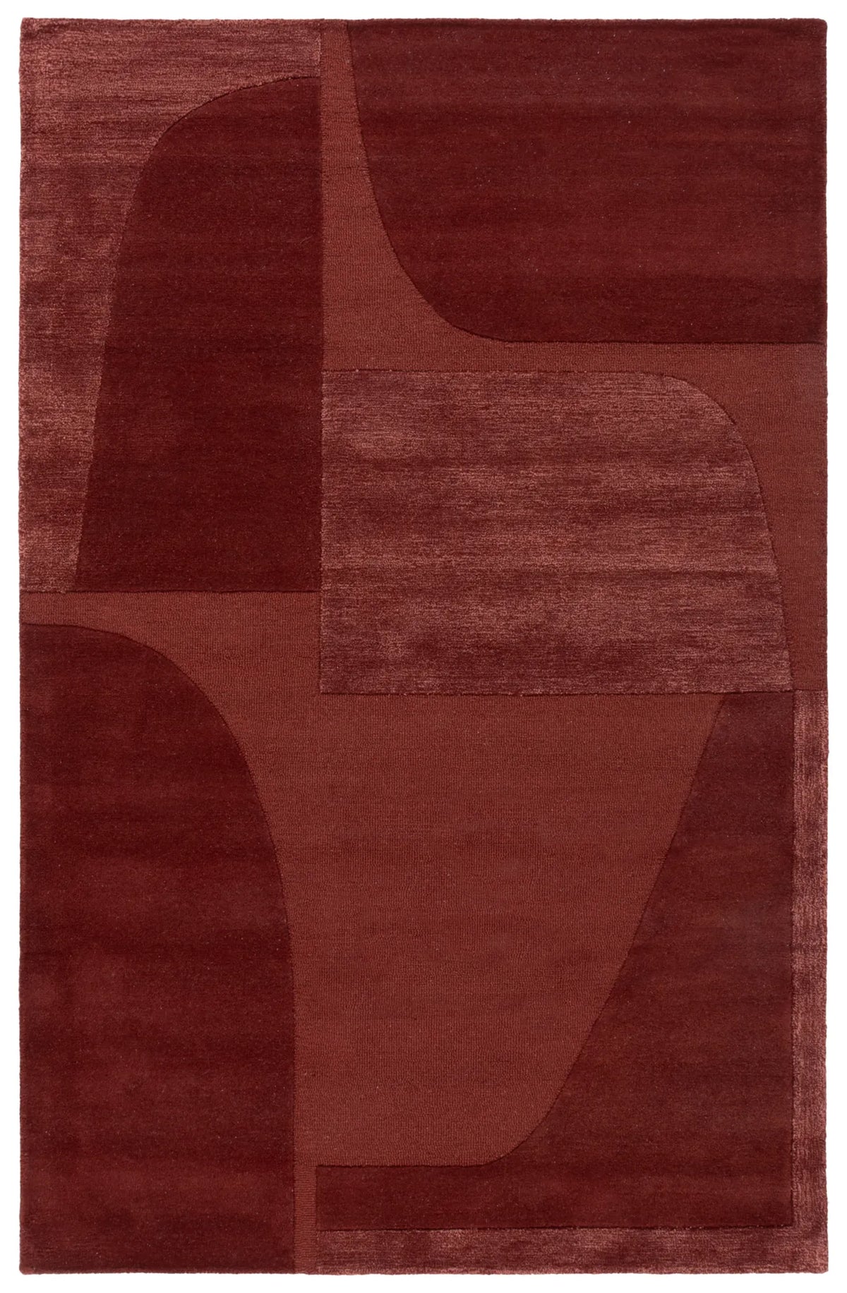 Safavieh Fifth Avenue 4'-0" x 6'-0" Rug in Rust