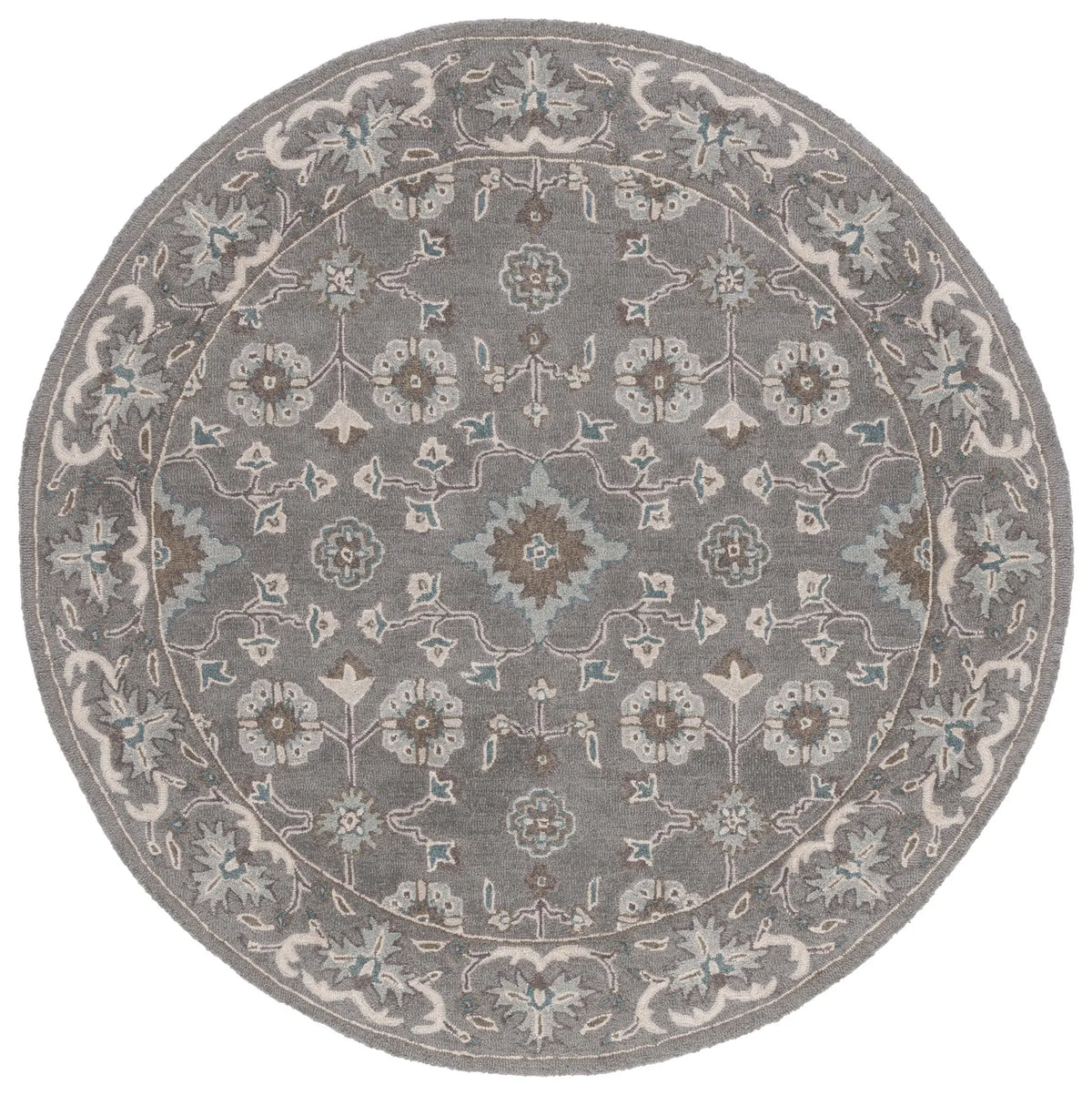 Safavieh Blossom 6'-0" x 6'-0" Rug in Grey