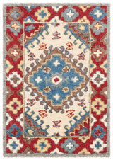 Safavieh Antiquity 2'-0" x 3'-0" Rug in Red / Ivory