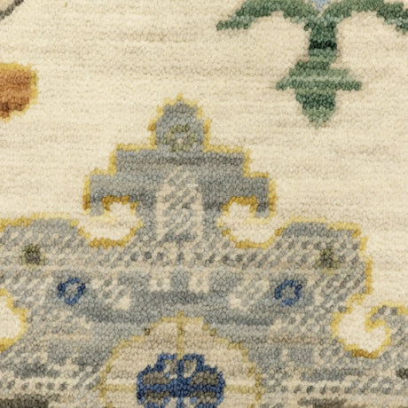 Oriental Weavers Lucca 5507W Ivory/ Multi Rug - room scene 2