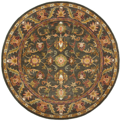 Safavieh Antiquity 6'-0" x 6'-0" Rug in Green / Gold