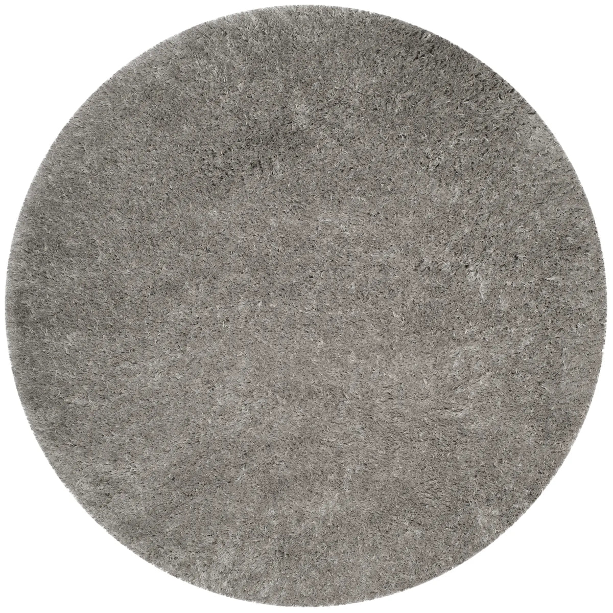 Safavieh Polar Shag 5'-1" x 5'-1" Rug in Silver