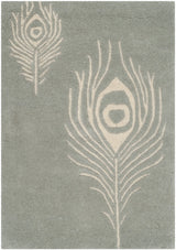 Safavieh Soho 2'-0" x 3'-0" Rug in Grey / Ivory