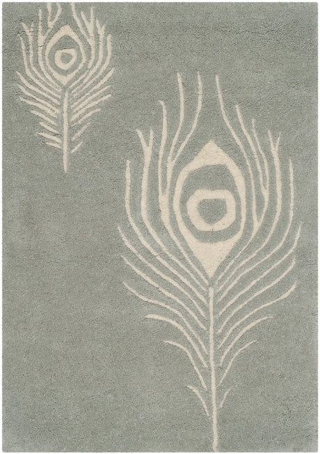 Safavieh Soho 2'-0" x 3'-0" Rug in Grey / Ivory