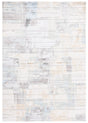 Safavieh Bel Air 4'-5" x 6'-5" Rug in Dark Grey / Gold