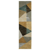 Oriental Weavers Strada Str10 Gold/ Multi Rug - runner
