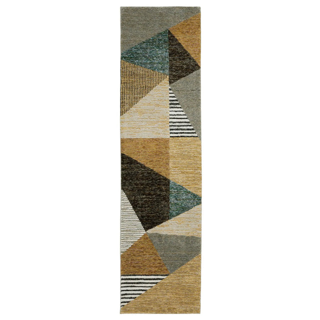Oriental Weavers Strada Str10 Gold/ Multi Rug - runner
