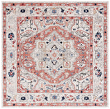 Safavieh Luna 6'-7" x 6'-7" Rug in Beige / Rust