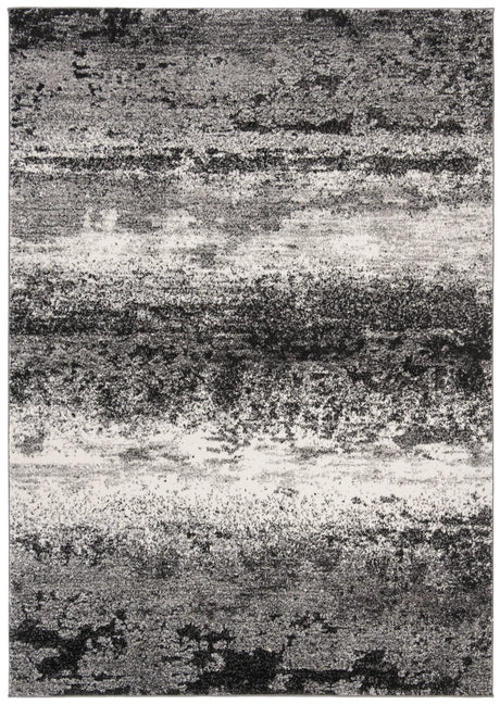 Safavieh Spirit 100 4'-0" x 6'-0" Rug in Charcoal / Light Grey