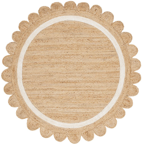 Safavieh Natural Fiber 5'-0" x 5'-0" Rug in Natural / Ivory
