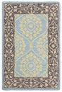 Safavieh Suzani 2'-0" x 3'-0" Rug in Chocolate / Yellow