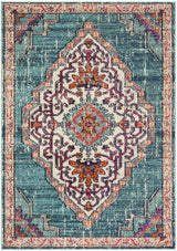 Safavieh Monaco 4'-0" x 5'-7" Rug in Blue / Multi