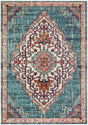 Safavieh Monaco 4'-0" x 5'-7" Rug in Blue / Multi
