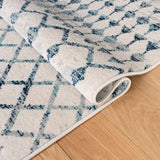 Safavieh Mercer 4'-0" x 6'-0" Rug in Ivory / Turquoise