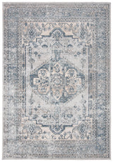 Safavieh Martha Stewart 4'-0" x 6'-0" Rug in Light Blue / Ivory