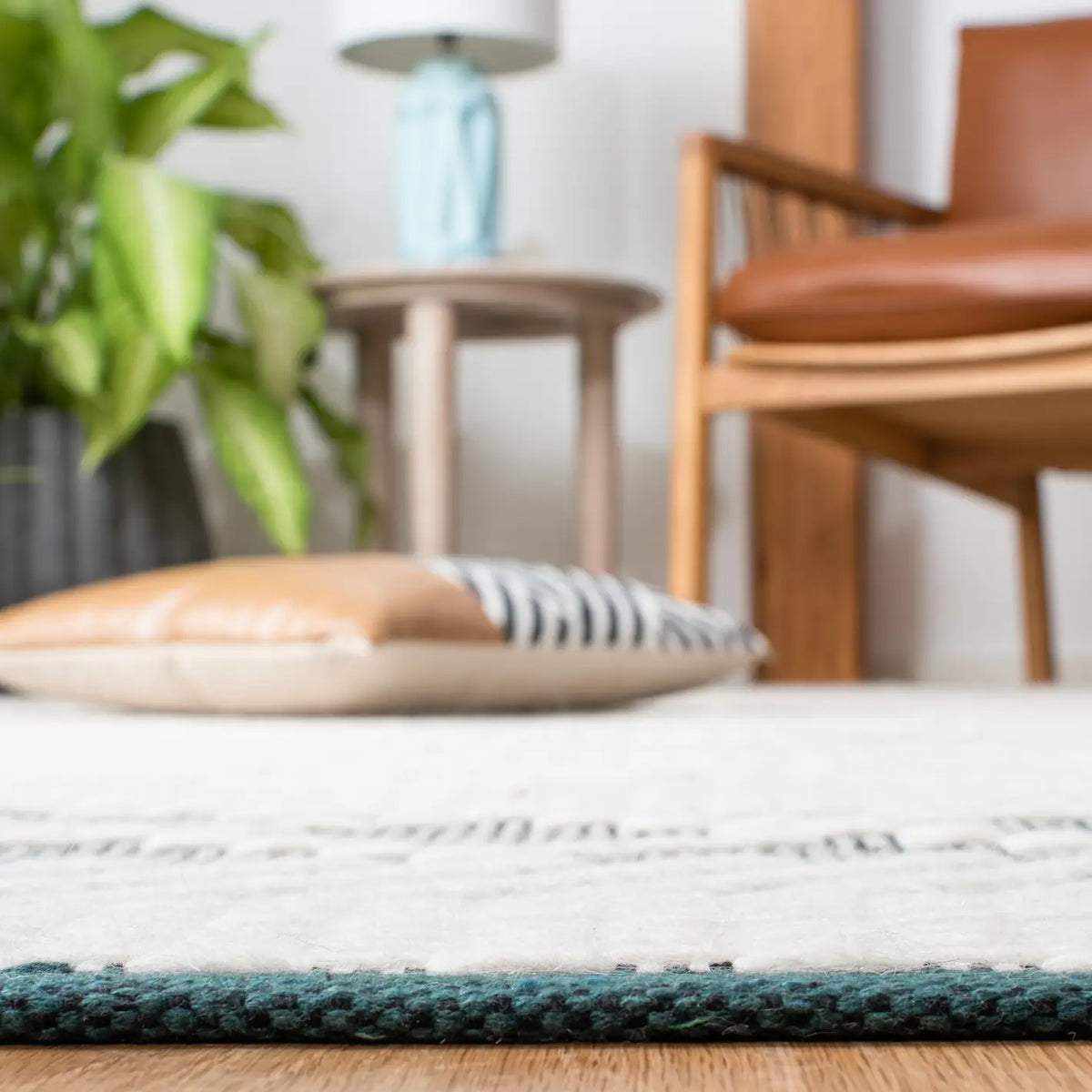 Safavieh Natura 4'-0" x 6'-0" Rug in Ivory / Green