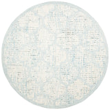 Safavieh Abstract 6'-0" x 6'-0" Rug in Ivory / Turquoise