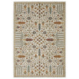 Oriental Weavers Sphinx Andorra 2449B Ivory/ Multi Rug - main flat