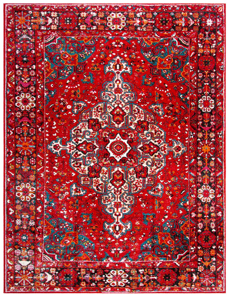 Safavieh Vintage Hamadan 10'-6" x 14'-0" Rug in Red / Multi