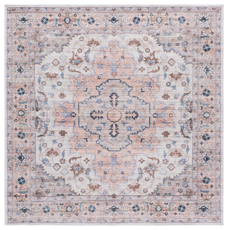 Safavieh Arizona 6'-0" x 6'-0" Rug in Peach / Beige