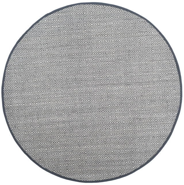 Safavieh Natural Fiber 6'-0" x 6'-0" Rug in Natural / Dark Grey