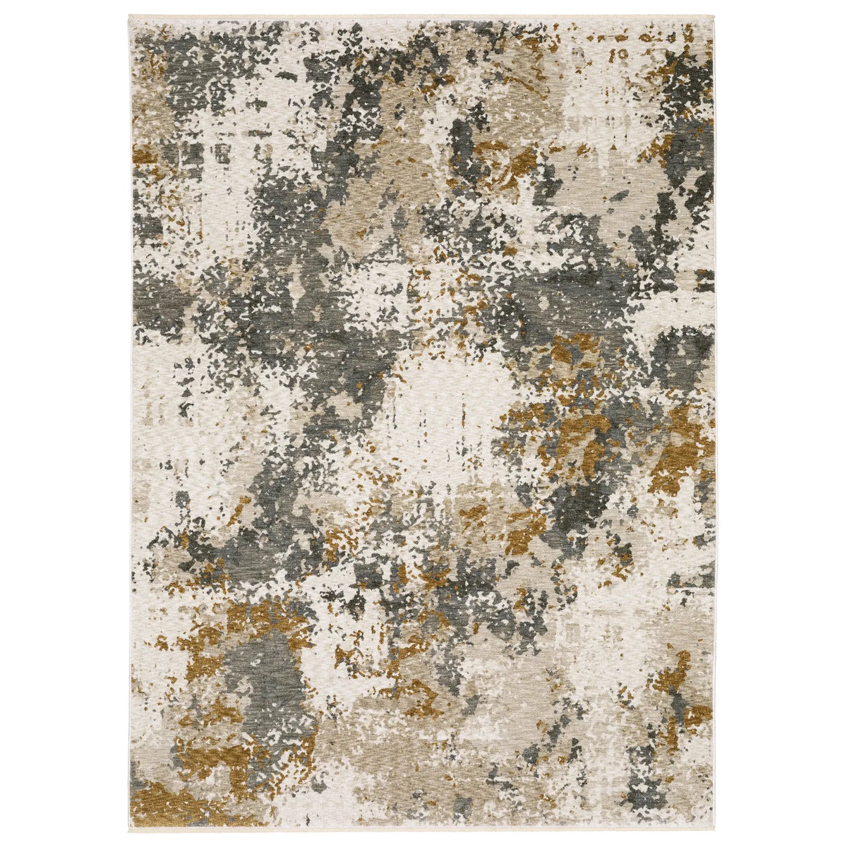 Oriental Weavers Sphinx Hayden Hay10 Beige/ Rust Rug - main flat