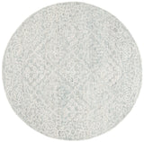 Safavieh Ebony 6'-0" x 6'-0" Rug in Ivory / Light Grey