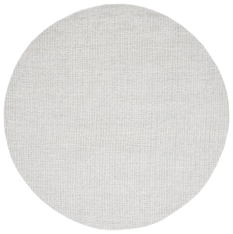Safavieh Abstract 6'-0" x 6'-0" Rug in Light Grey / Ivory