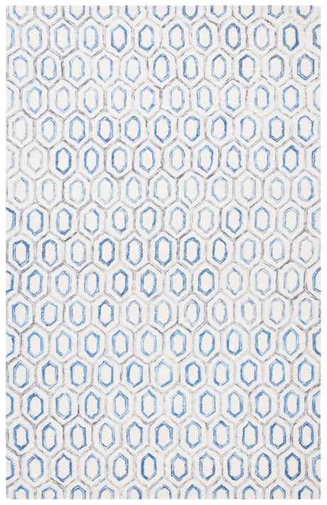 Safavieh Metro 5'-0" x 8'-0" Rug in Ivory / Blue