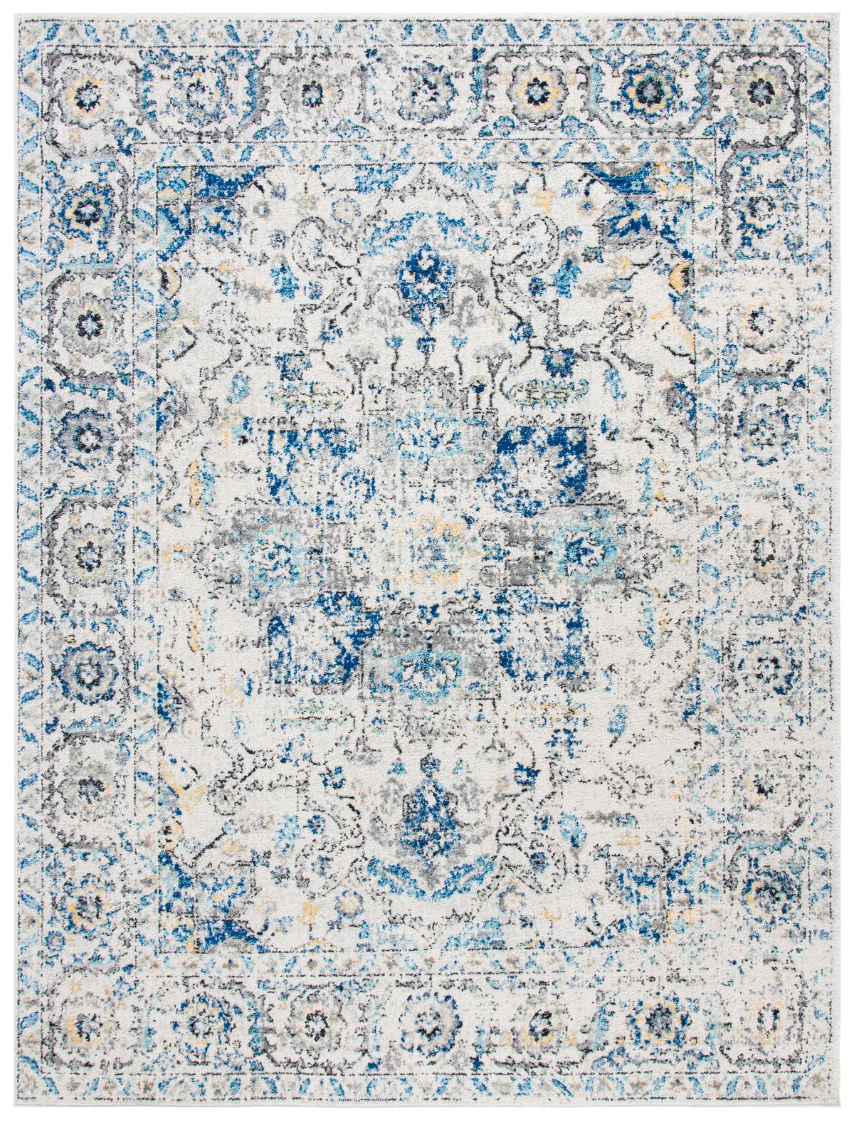Safavieh Madison 10'-0" x 14'-0" Rug in Grey / Ivory