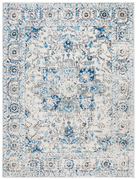 Safavieh Madison 10'-0" x 14'-0" Rug in Grey / Ivory