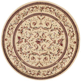 Safavieh Lyndhurst 5'-3" x 5'-3" Rug in Ivory / Ivory