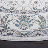 Safavieh Bel Air 6'-7" x 6'-7" Rug in Grey / Beige