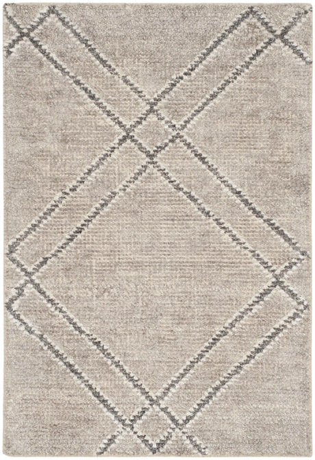 Safavieh Stone Wash 2'-0" x 3'-0" Rug in Khaki / Grey