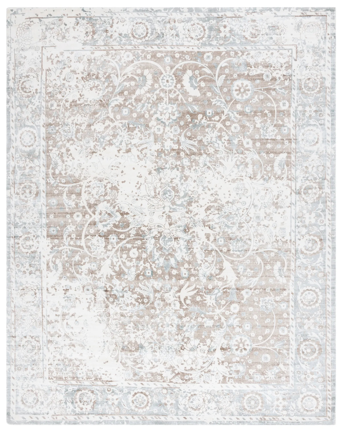 Safavieh Mirage 8'-0" x 10'-0" Rug in Blue / Charcoal