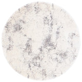 Safavieh Cloud Shag 6'-7" x 6'-7" Rug in Ivory / Grey