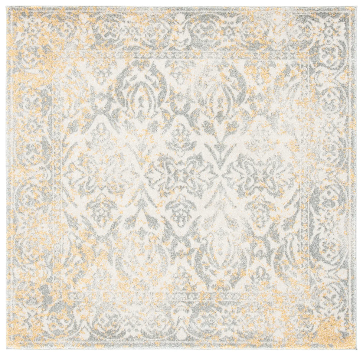 Safavieh Evoke 5'-3" x 5'-3" Rug in Ivory / Grey