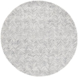 Safavieh Metro 6'-0" x 6'-0" Rug in Silver
