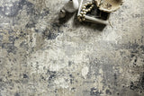 Loloi Teagan Tea-07 Natural/Denim Rugs - styled aerial 1