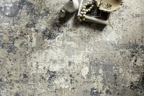Loloi Teagan Tea-07 Natural/Denim Rugs - styled aerial 1