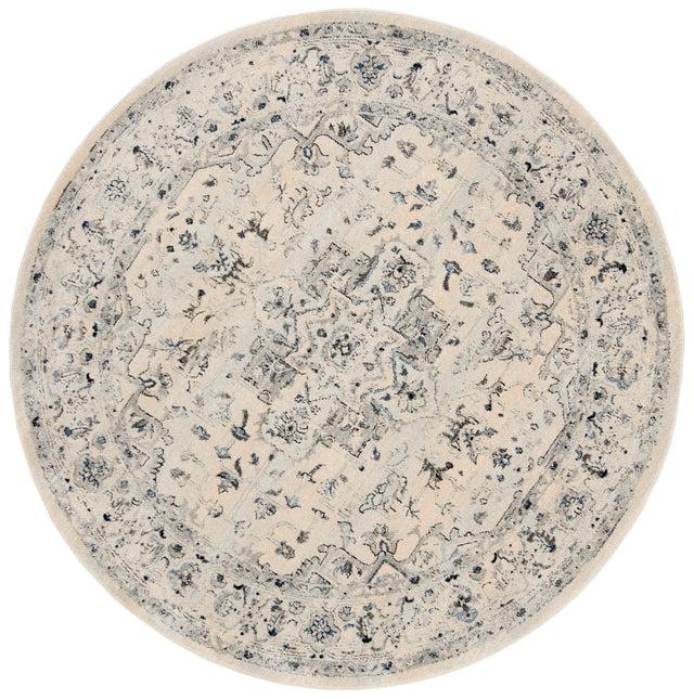 Safavieh Charleston 5'-0" x 5'-0" Rug in Ivory / Light Blue