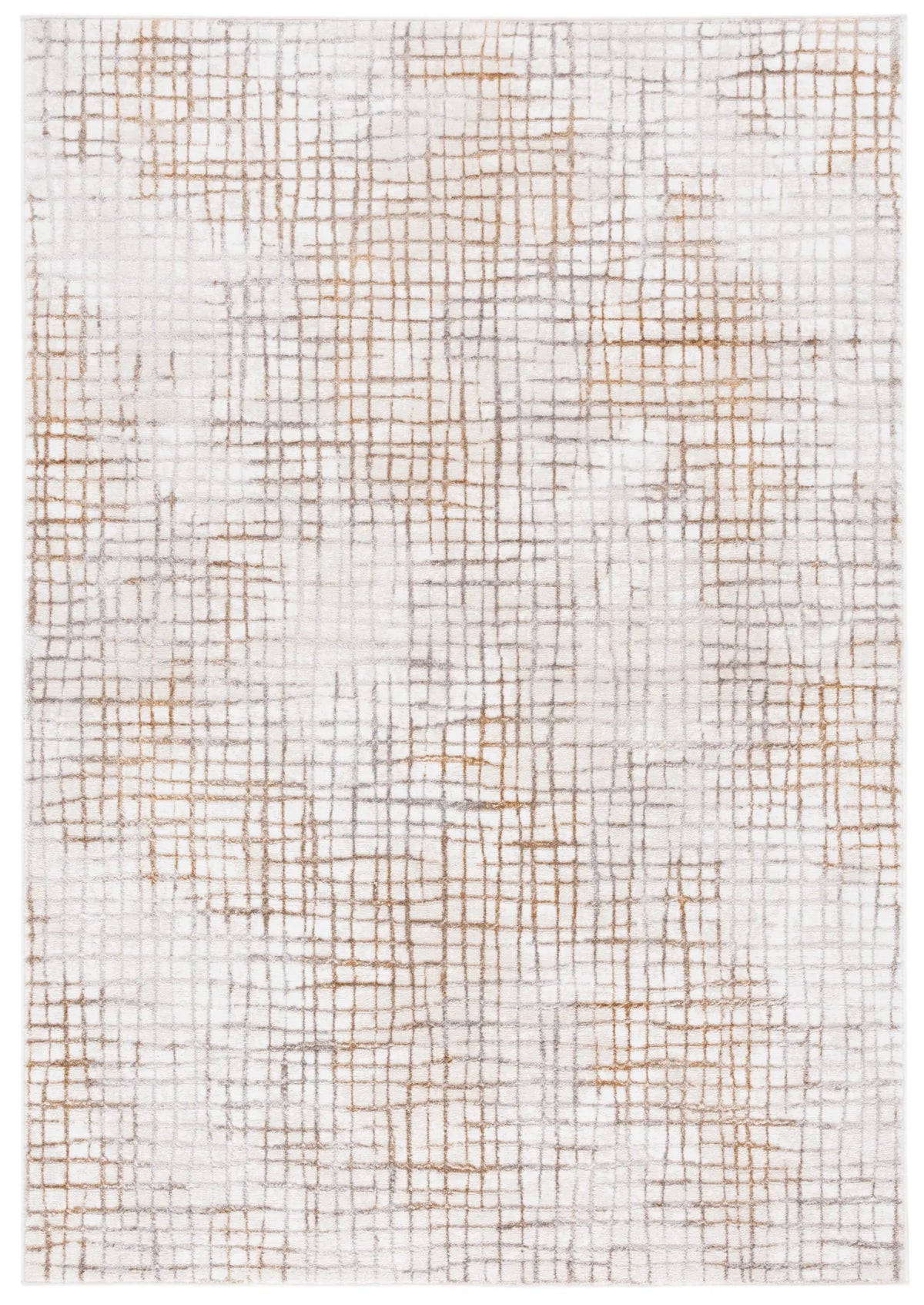 Safavieh Orchard 4'-0" x 6'-0" Rug in Gold / Ivory