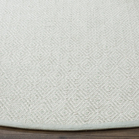 Safavieh Montauk 6'-0" x 6'-0" Rug in Ivory / Foam Green