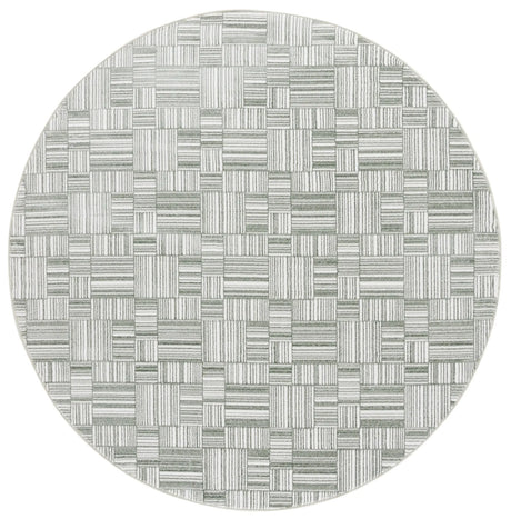 Safavieh Orchard 6'-7" x 6'-7" Rug in Green / Ivory